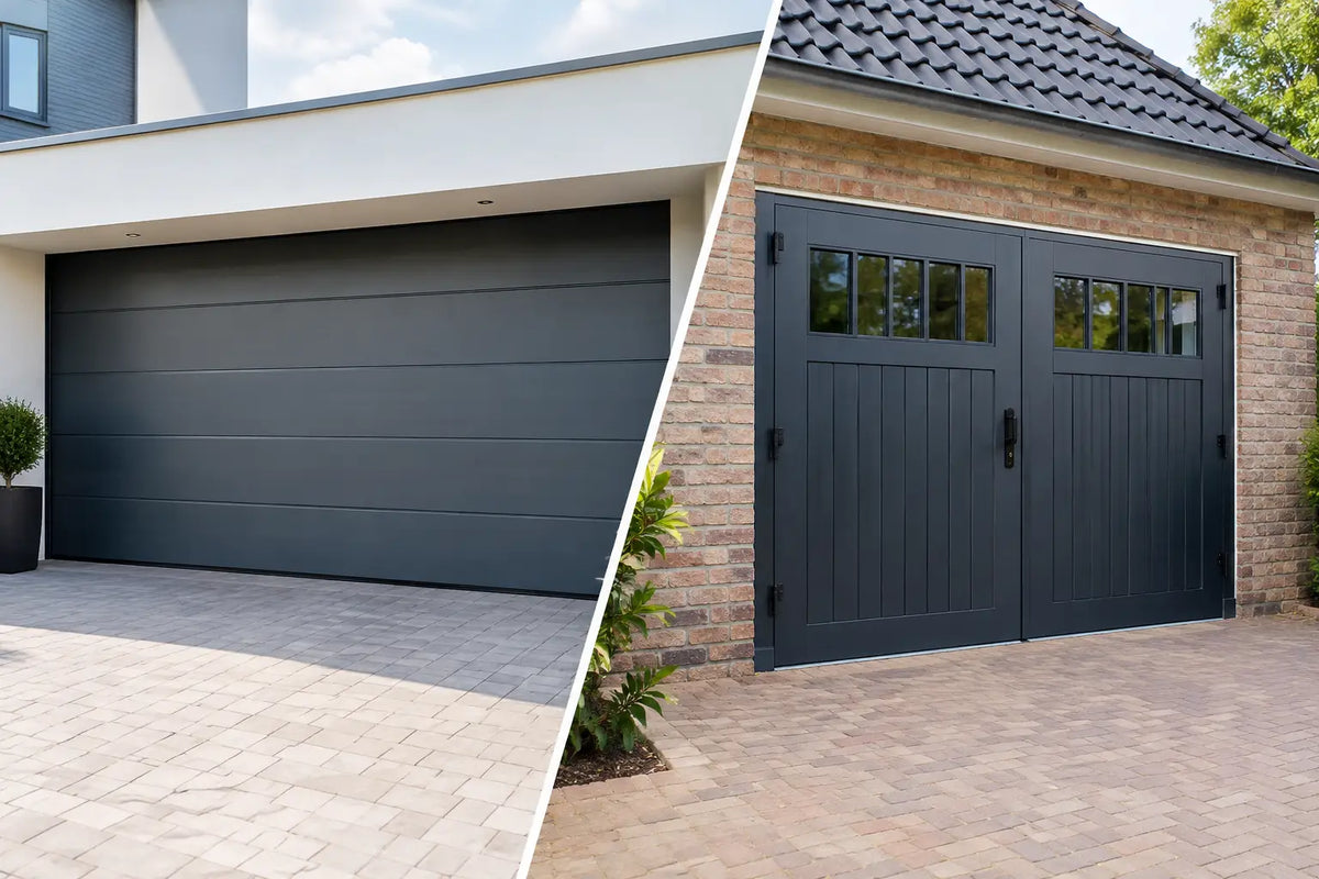 Sectionaalpoort of openslaande garagedeuren?