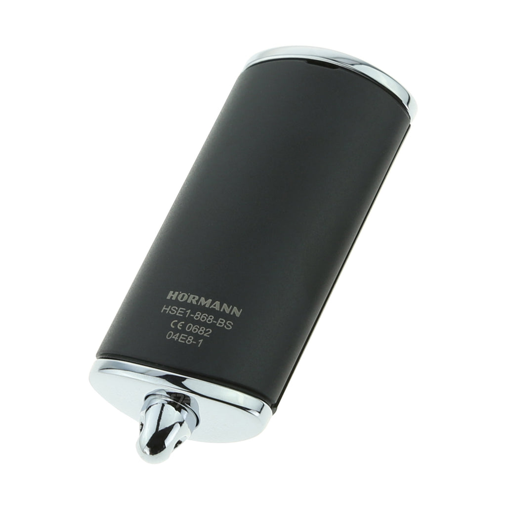Émetteur manuel Hörmann HSE 1, BiSecur, noir structuré